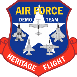 US Air Force Heritage Demo Team Logo