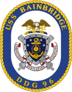 US Navy USS Bainbridge (DDG 96) Badge